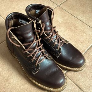 Truman Boots, size: 10.5, color: Brown double shot. Lightly worn